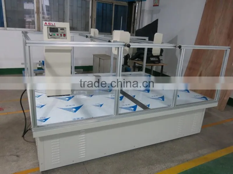 vertical vibration testing machine for simulating transport electrical lab equipment