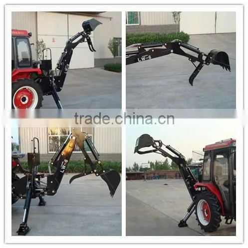 tractor digging machine 3 point hitch backhoe attachment