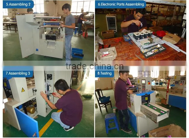 Multifunctional automatic fruits&vegetables pillow packing machine price