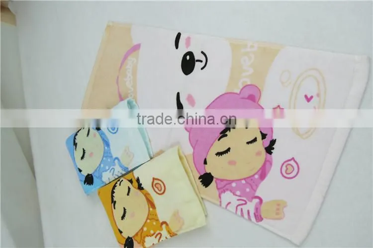 100% cotton printed towel for gift SP-110