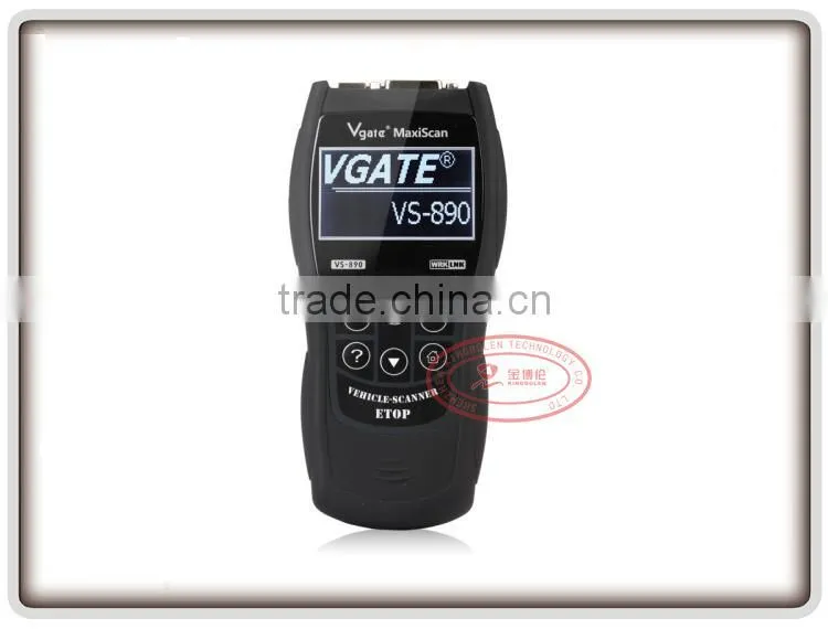 New Arrival Universal Diagnostic Scanner Multi-language Auto Scantool Vgate MaxiScan VS890 Free Shipping