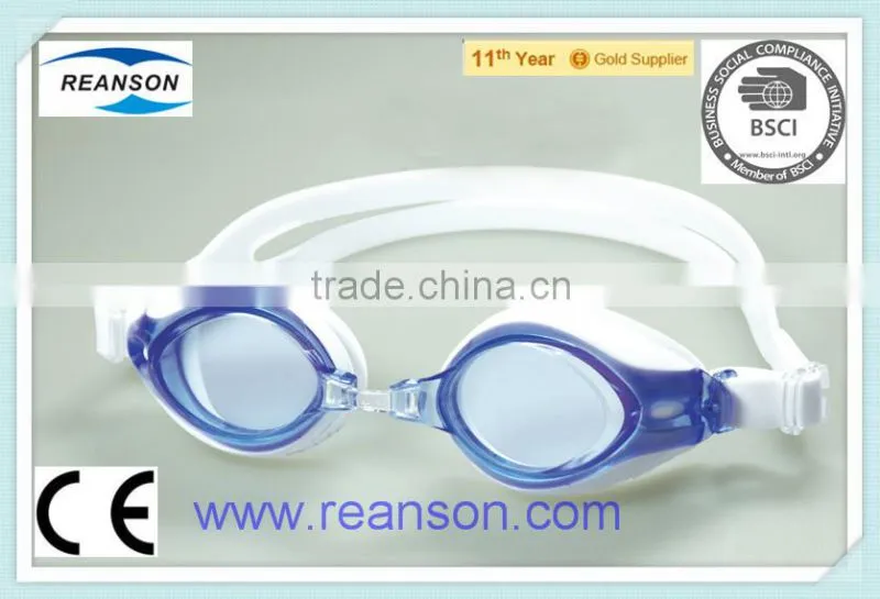 Customized Color Silicone Swimming Goggles
