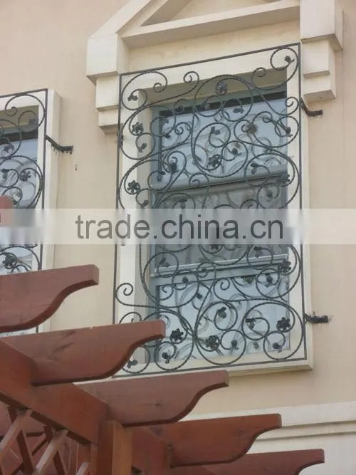 Top-selling simple custom entry iron window fence