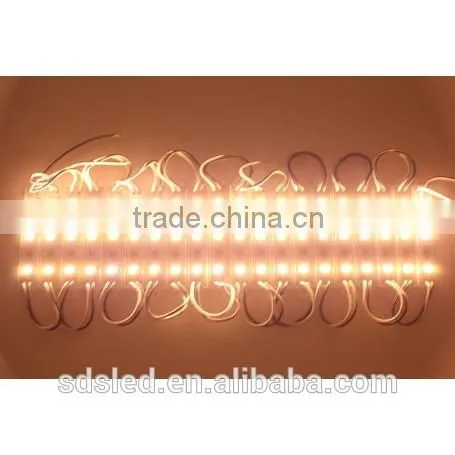SDSLED IP65 Red Light DC12V 20PCS 5050 led module with lens