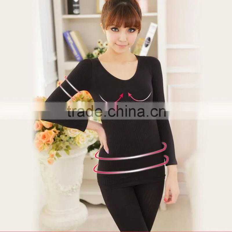 2016 News Women's Winter Thermal Body Suit Heattech Knitted Suit