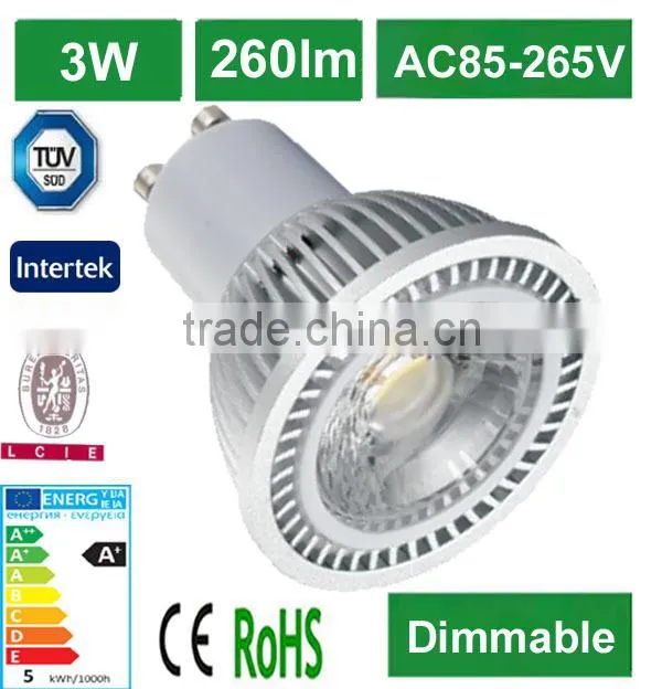 Private label china factory hot sale 3w e27 mr16 gu10 led spotlight
