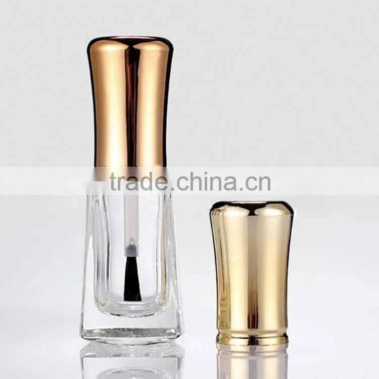 fashionable apple shape nail polish glass bottle