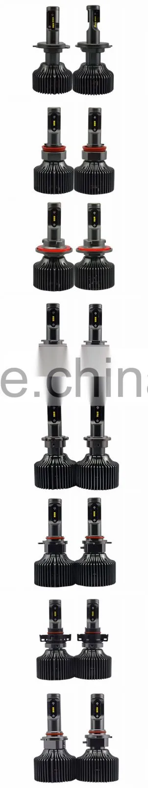 CSP LED Headlight Bulbs Kit - car kit H11 (H8, H9) - 30w 4200Lm 6000K led light warm white CSP - 1 Year Warranty