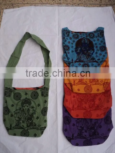 buddha ethnic bags printed