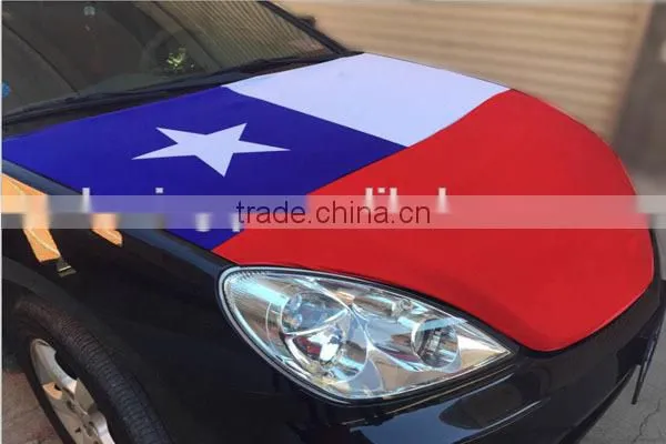 polyester car cover,Chile car bonnet cover,flag cover for cars