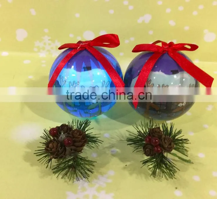 Wholesale Shatterproof Christmas Ball Ornaments/ Christmas Styrofoam Balls