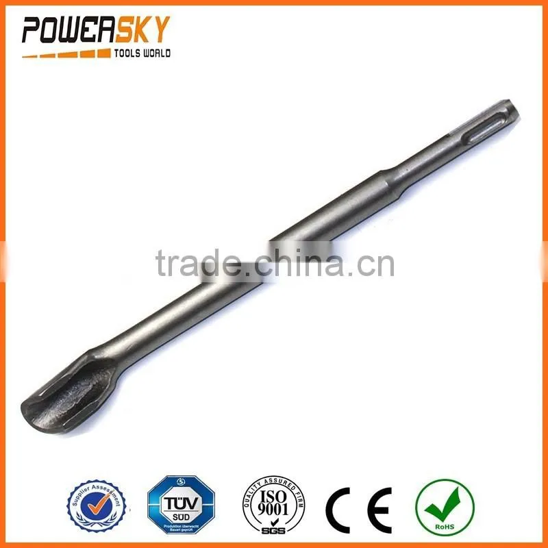 SDS PLUS Point Flat Groove Chisel for concrete and stone,sds groove chisel