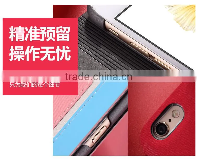2015 Best Selling Mobile Phone Case Detachable Magnet Leather case Cover For iPhone 6