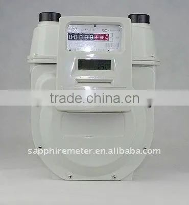 ICG6B Sapphire Diaphragm Household Aluminum Case IC card prepaid intelligent Gas Meter