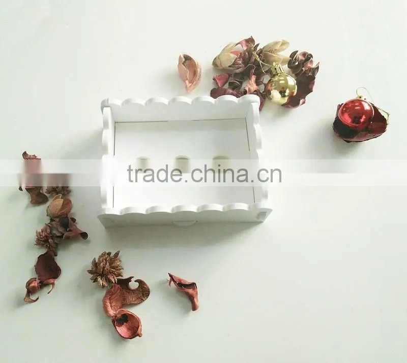 HOME-GJ Wooden Soap box/holder/case/ water leakage