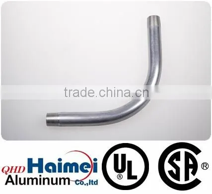 4'' UL approval rigid aluminum 90 degree elbows