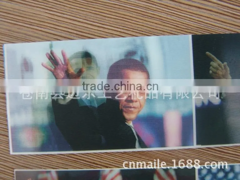 Customized 3d lenticular sticker, lenticular 3d floor sticker, lenticular sticker