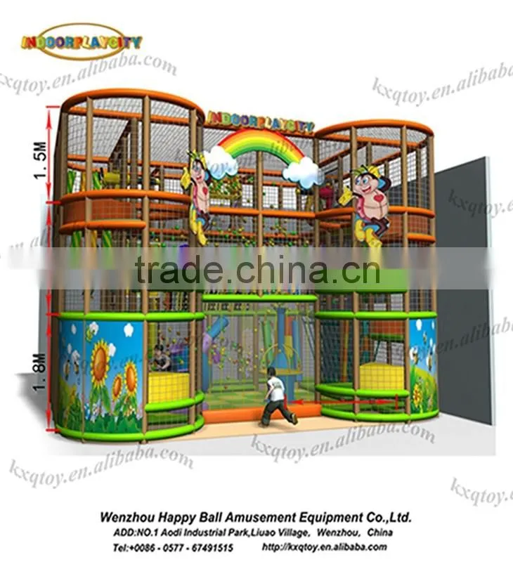 Ballon carnival castle,plastic material soft indoor amusement equipment for sale