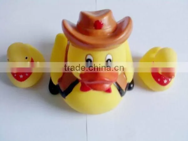 3pcs Funny Yellow Rubber Duck toys