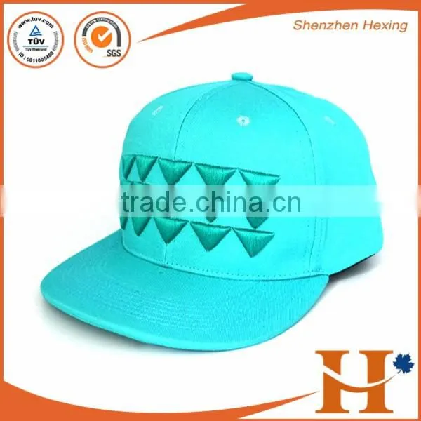 Customized sticker hat snapback caps