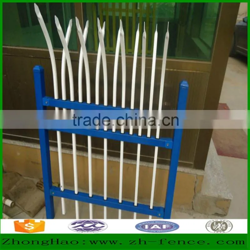 High quality PVC coated Zinc Steel tubular Fence for sale