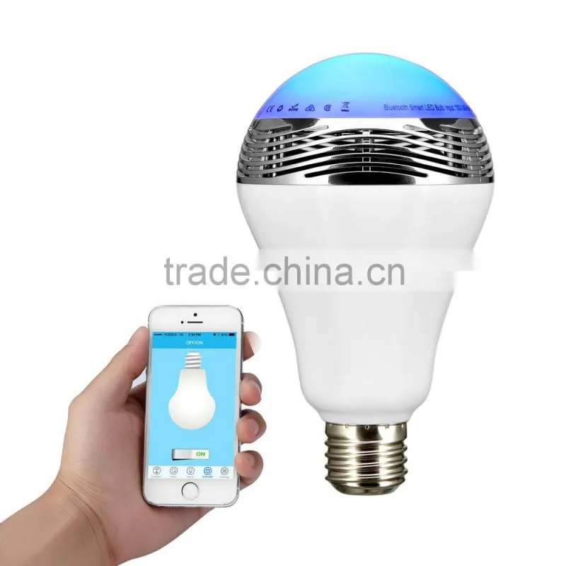 Bluetooth LED Lighting Bulb with Speaker