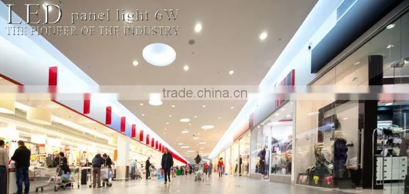 AC 220v led celling light 180 degree 6W 600LM cool white