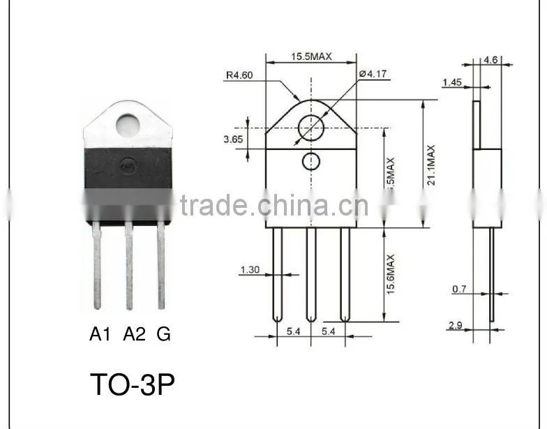 BTB40-600B 40A triac TO-3P
