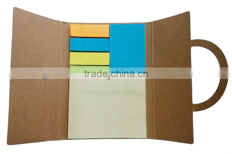 Recycled notepad/environmental notepad/notepad with sticky note