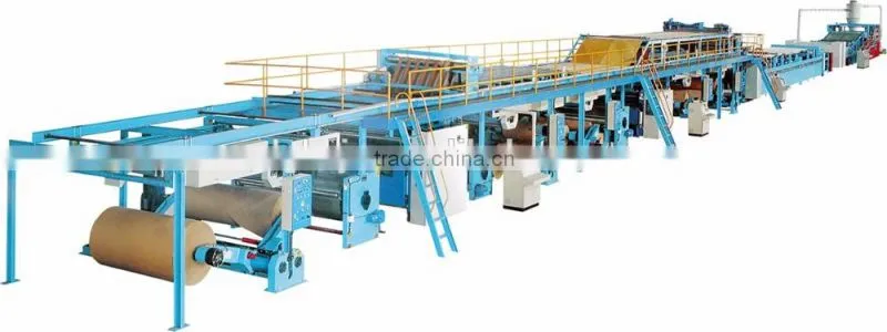 3/5 ply corrugated corrugated cardboard making line
