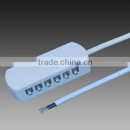 Molex 24V LED display Light 12 Pin Splitter Junction Box (L803-12) with mini plug led connectors