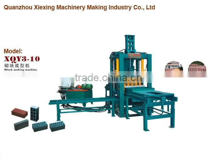 Top quality Hot sale XQY3-10 small industry block machines in india