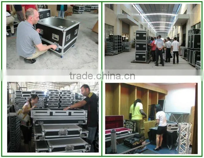 RK aluminum rack case,10U slant mixer rack/16u vertical rack system with caster board and removable covers