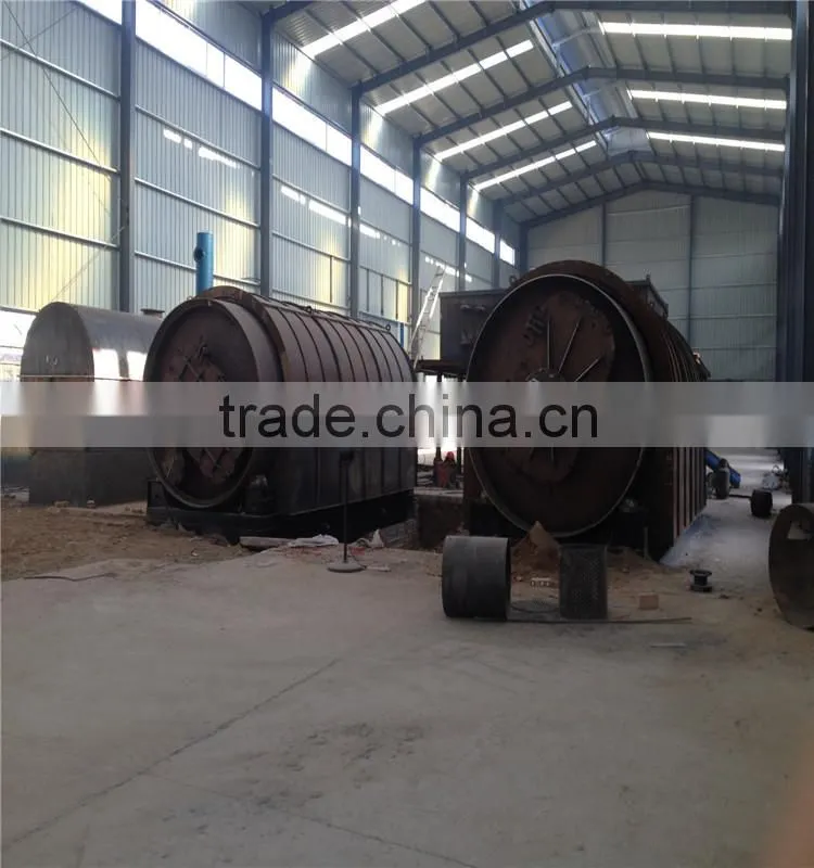 Amazing equipment waste tire pyrolysis plant for oil