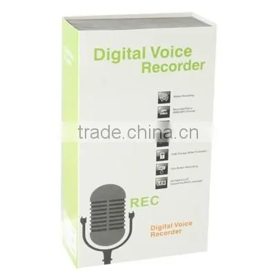 Support Telephone Recording Monitor & Recording and Hearing Aid & VOR Voice Built-in 4GB Memory Digital Voice Recorder