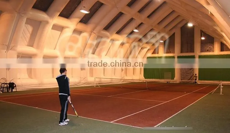 Giant air sealed Inflatable Tennis court tent, cheap inflatable tent price, tent inflatable