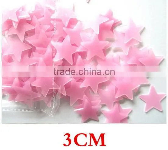 Hot Glow in the Dark Bedroom Sticker Wall Art Star Moon Decor DIY Stickers