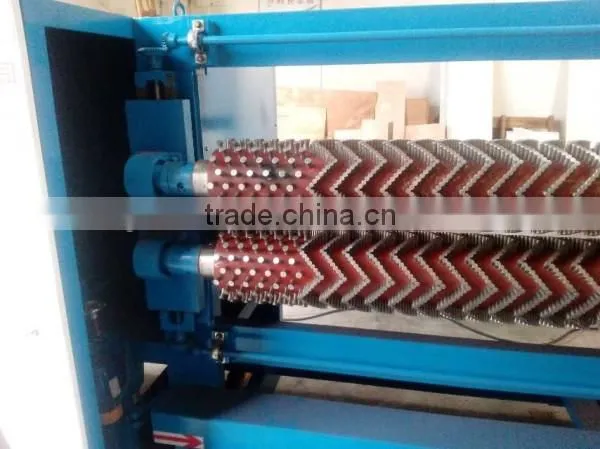 Double Pressure Rollers Profile Foam Cutting Machine For Mattress