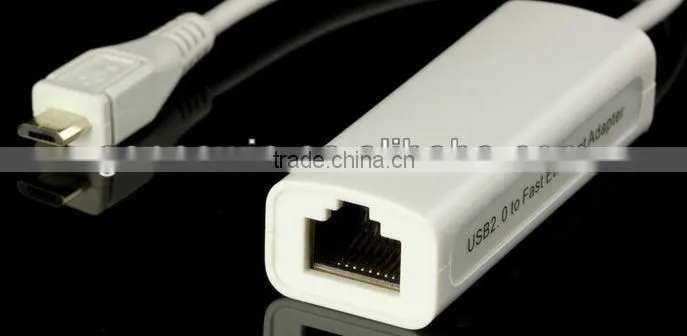mini usb ethernet adapter mini 5pins ethernet adapter