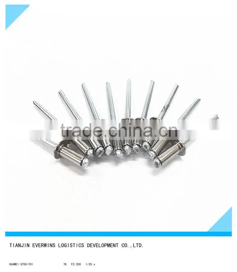 Stainless steel drawing rivet