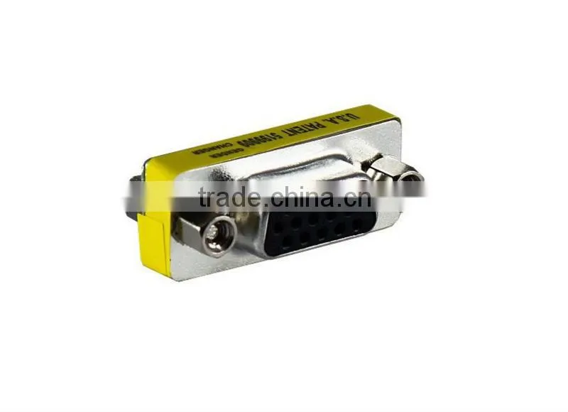 HD15 (VGA) Female / HD15 (VGA) Female, VGA Mini Gender Changer (For PC)