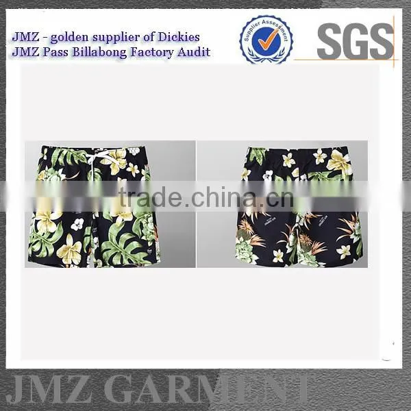 Wholesale beachwear board short for man custom print boxer