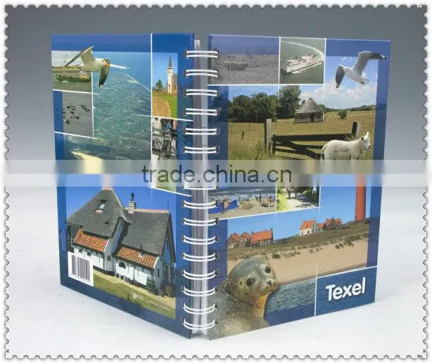 acid free paper trim hardcover luxury notebook printing with B-flute