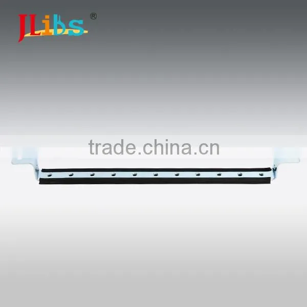 Two hole clamp with rubber