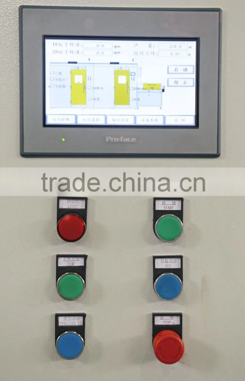 The life of high speed long automotive air-conditioning pipe horizontal braiding machine