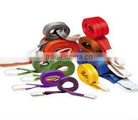 Double ployester eye and eye webbing sling class 7