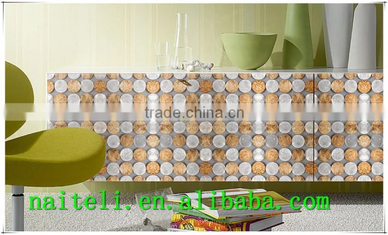 Modern Decorative Acrylic Panel Shower Doors