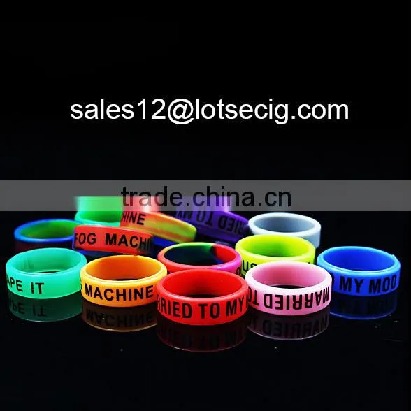 High Quality mod vape ring wholesale ecig accessories OEM Available rubber silicone vape band