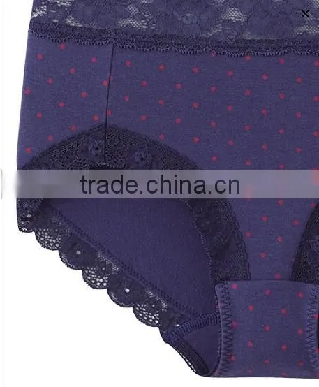 hot sell ladies underwear soft high waist cotton hipster panties