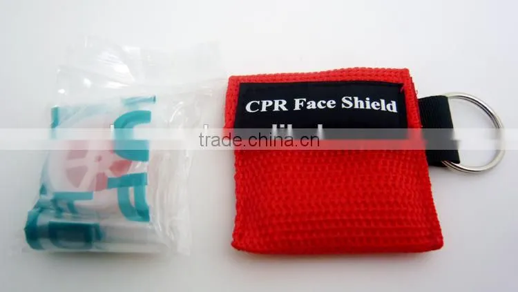 New arrival medical products china,face Mask,CPR Mask in a Key-ring Woven Bag,prices of medical supplies